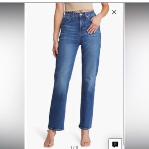 Madewell 90s Straight jean in Barlow Wash